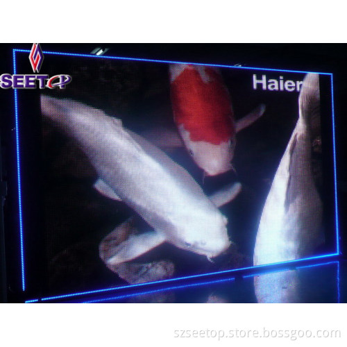 Outdoor full color led sign with pixel 20mm,can show clear and vivid picture under the direct sunlight